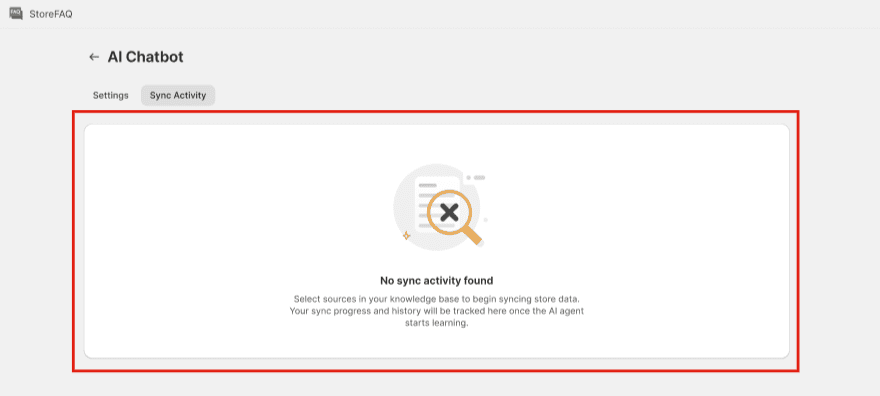 Start syncing your store data