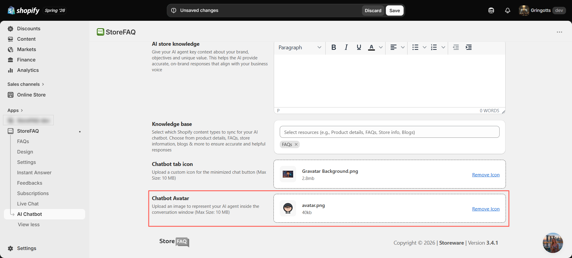 Customize the Chatbot to Match Your Brand